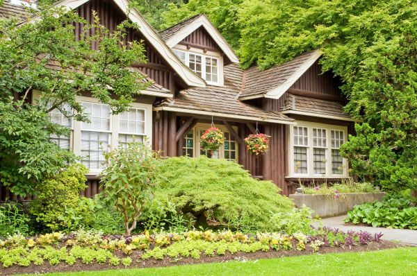 Log Home Landscaping in Palmetto