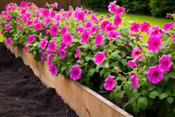 Raised Flower Bed Installation in Palmetto